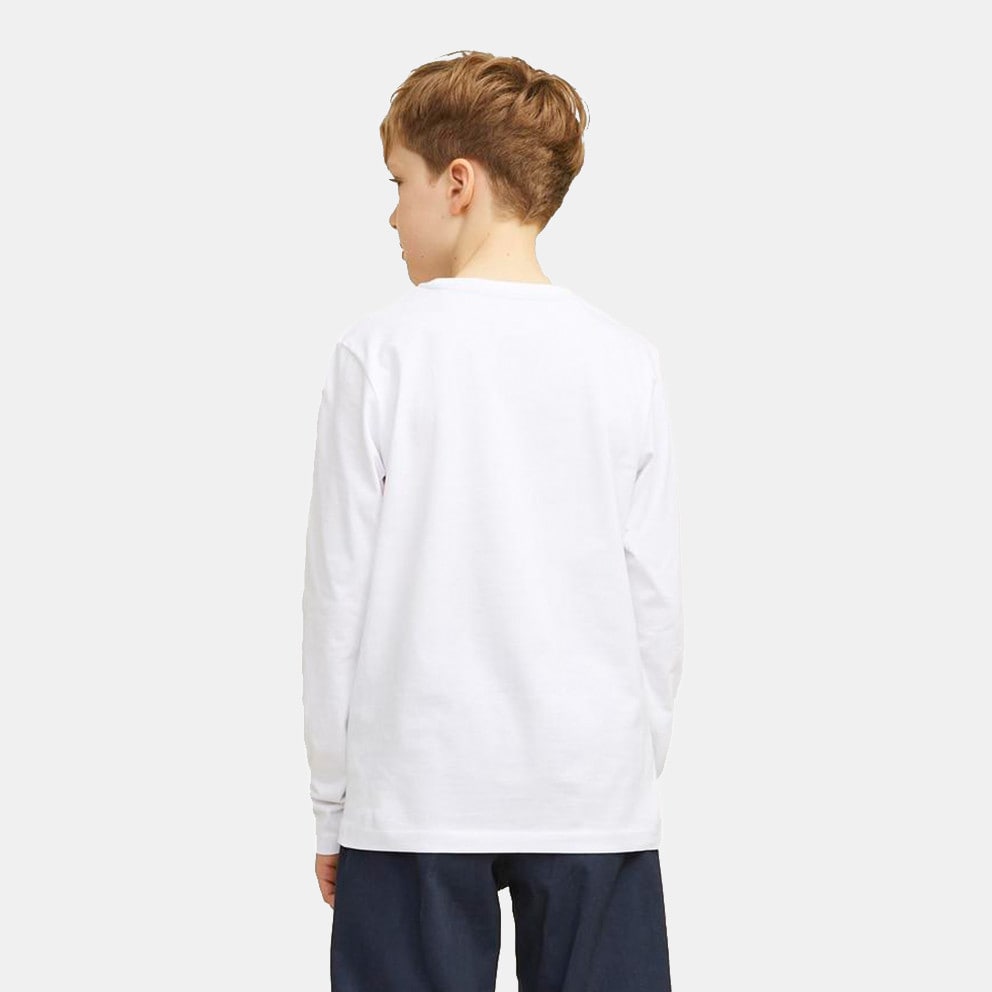Jack & Jones Jjferris Tee Ls Crew Neck Jnr