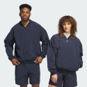 adidas Basketball Woven Crewneck Sweatshirt (Gender Neutr