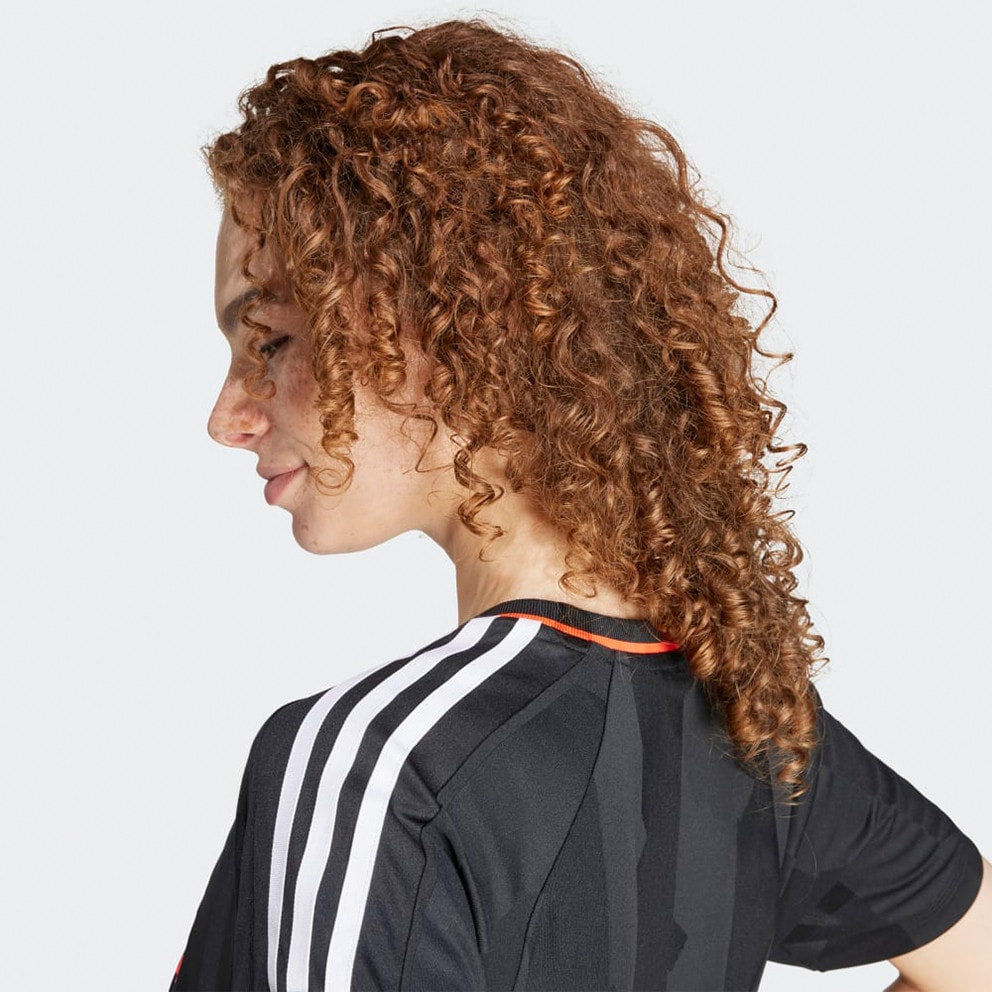 adidas Tiro Cut 3-stripes Jacquard Boyfriend Women's T-shirt