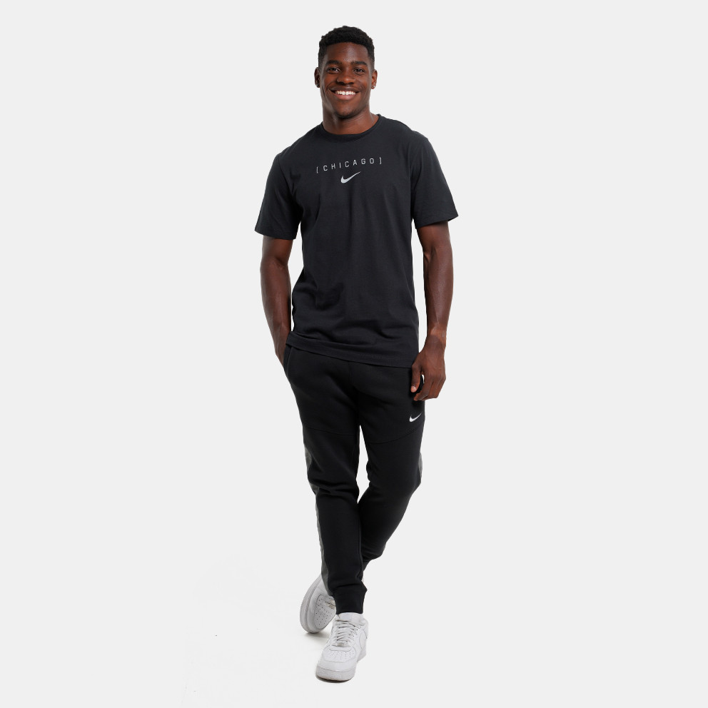 Nike Men's Large Logo Back Stack Cotton Tee