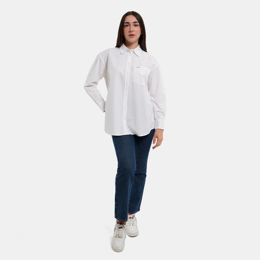 Guess Gj Ls Os Pocket Oversized Γυναικείο Πουκάμισο