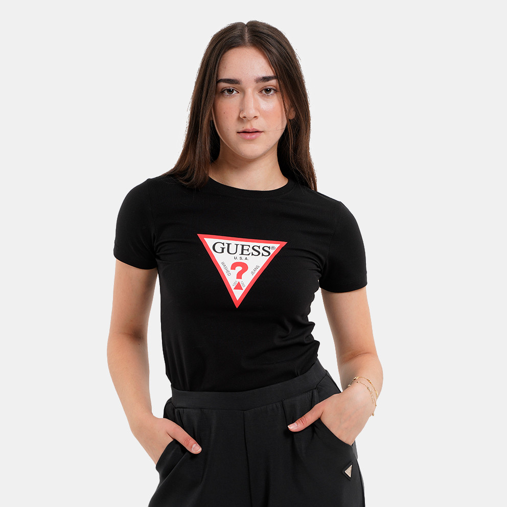 Guess Gj Ss Cn Slim Iconic Μπλουζα Γυναικειο