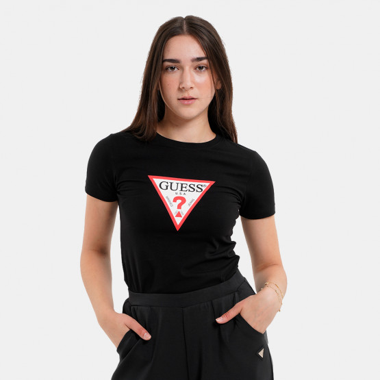 Guess Gj Ss Cn Slim Iconic Μπλουζα Γυναικειο