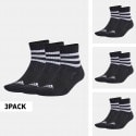 adidas 3-Stripes Cushioned Sportswear Mid-Cut Socks 3 Pai