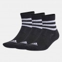 adidas 3-Stripes Cushioned Sportswear Mid-Cut Socks 3 Pai