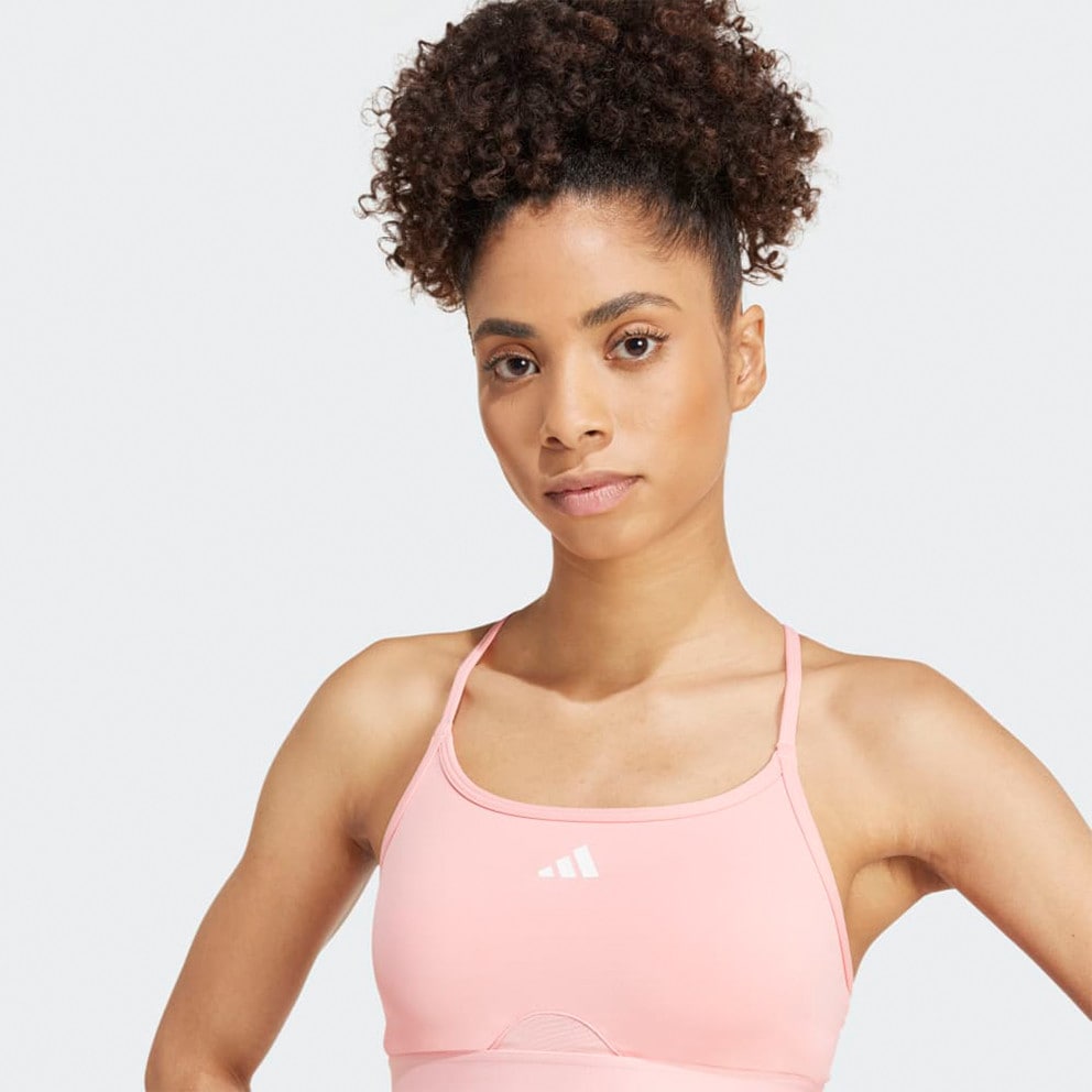 adidas Aeroreact Training 3-Stripes Γυναικείο Αθλητικό Μπουστάκι