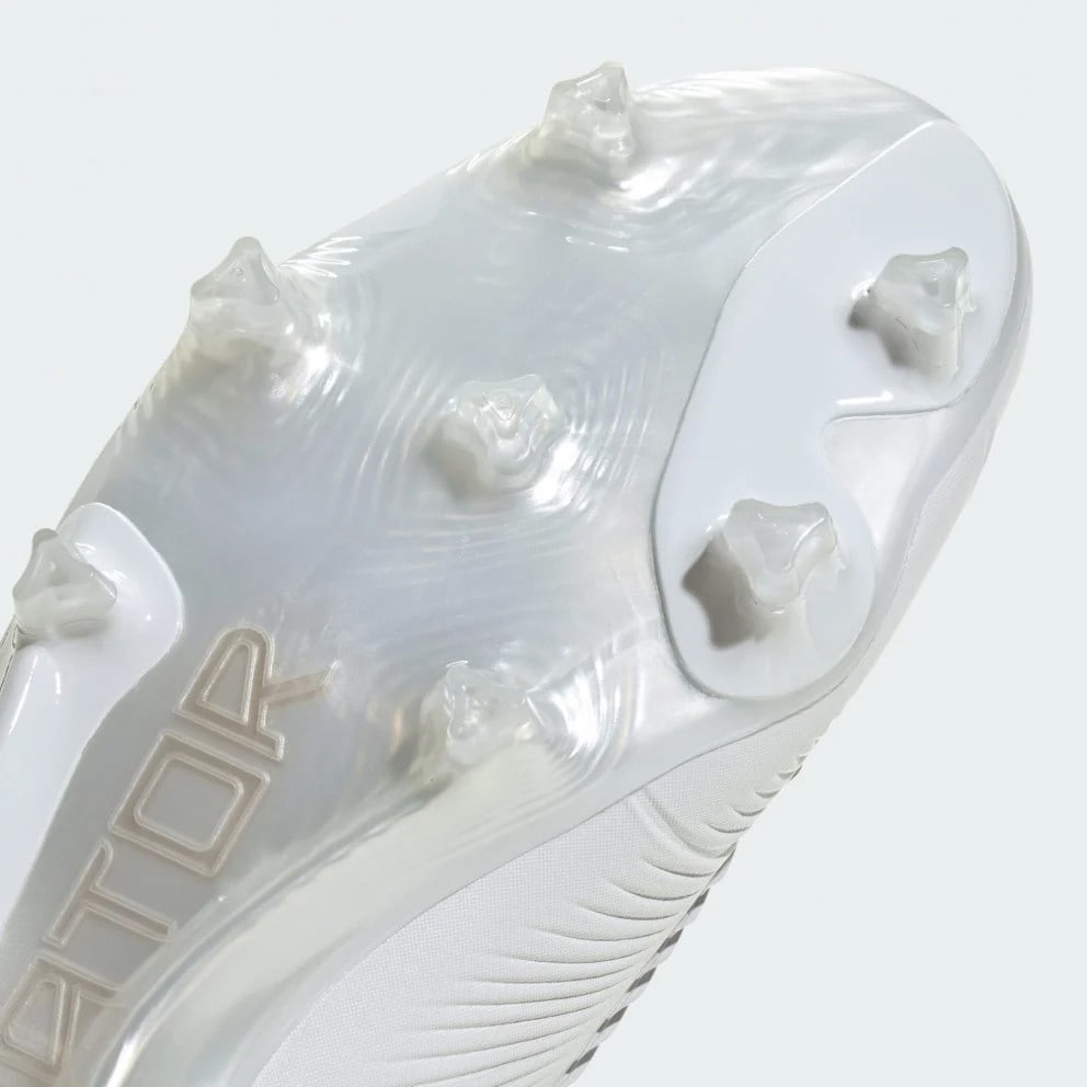 adidas Predator Elite Laceless Firm Ground Boots Cloud White Gold Metallic Cloud White IF6448