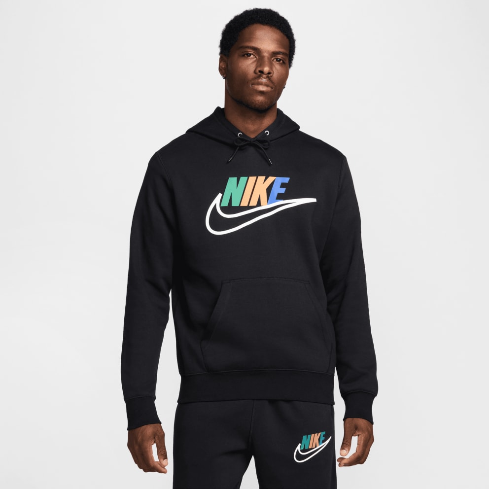 Nike Club Fleece Ανδρική Μπλούζα με Κουκούλα