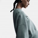 Nike Steertwear Phoenix Flee  Logo Crew Γυναικεία Μακρυμάνικη Μπλούζα