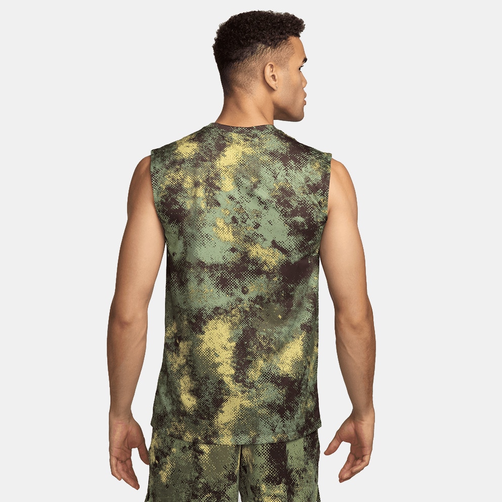 Nike M Nk Df Tee Rlgd Sl Aop Camo