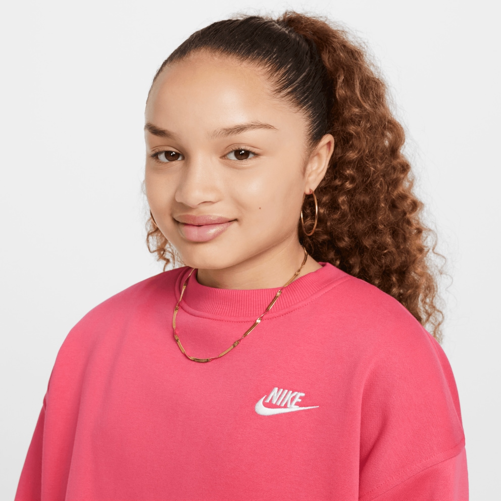Nike G Nsw Club Flc Ovrszd Crew Lbr