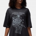 Jordan W J Ss Os Gfx Tee Bq