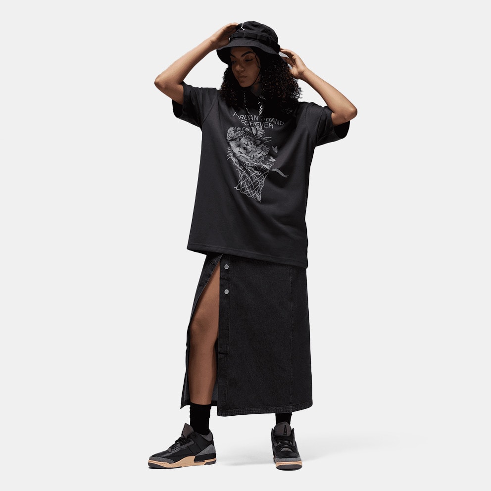 Jordan W J Ss Os Gfx Tee Bq