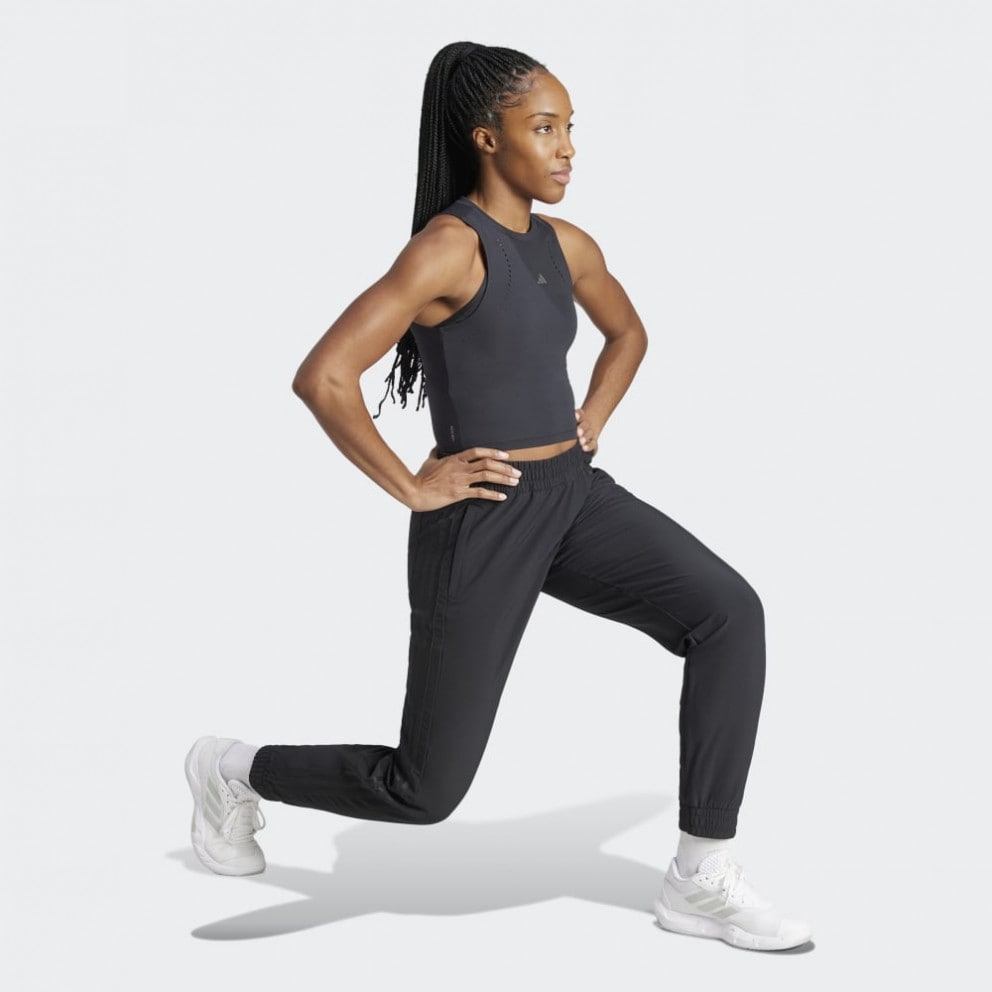 adidas Pacer All Gym 3-Stripes Γυναικείο Παντελόνι Φόρμας