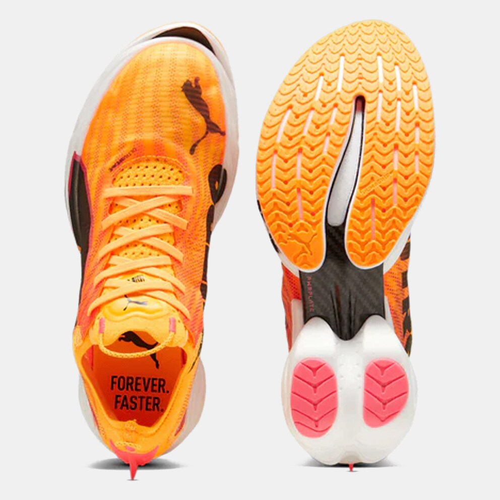 Puma running shoes orange online