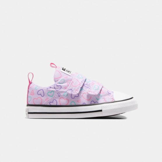 Converse Chuck Taylor All Star Hearts Easy-On Βρεφικά Παπούτσια