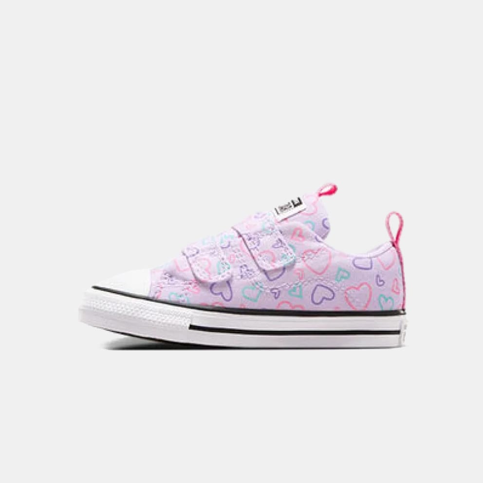 Converse Chuck Taylor All Star Hearts Easy-On Ιnfants' Shoes