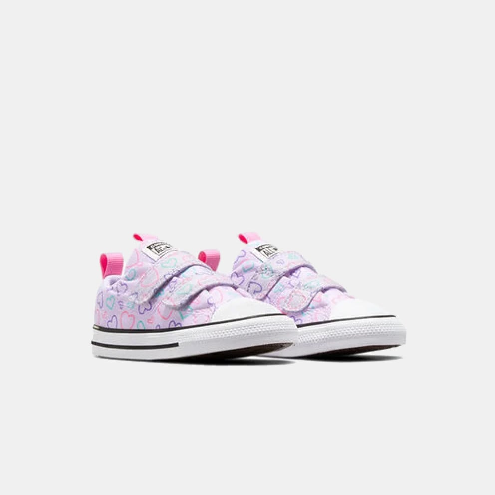 Converse Chuck Taylor All Star Hearts Easy-On Ιnfants' Shoes
