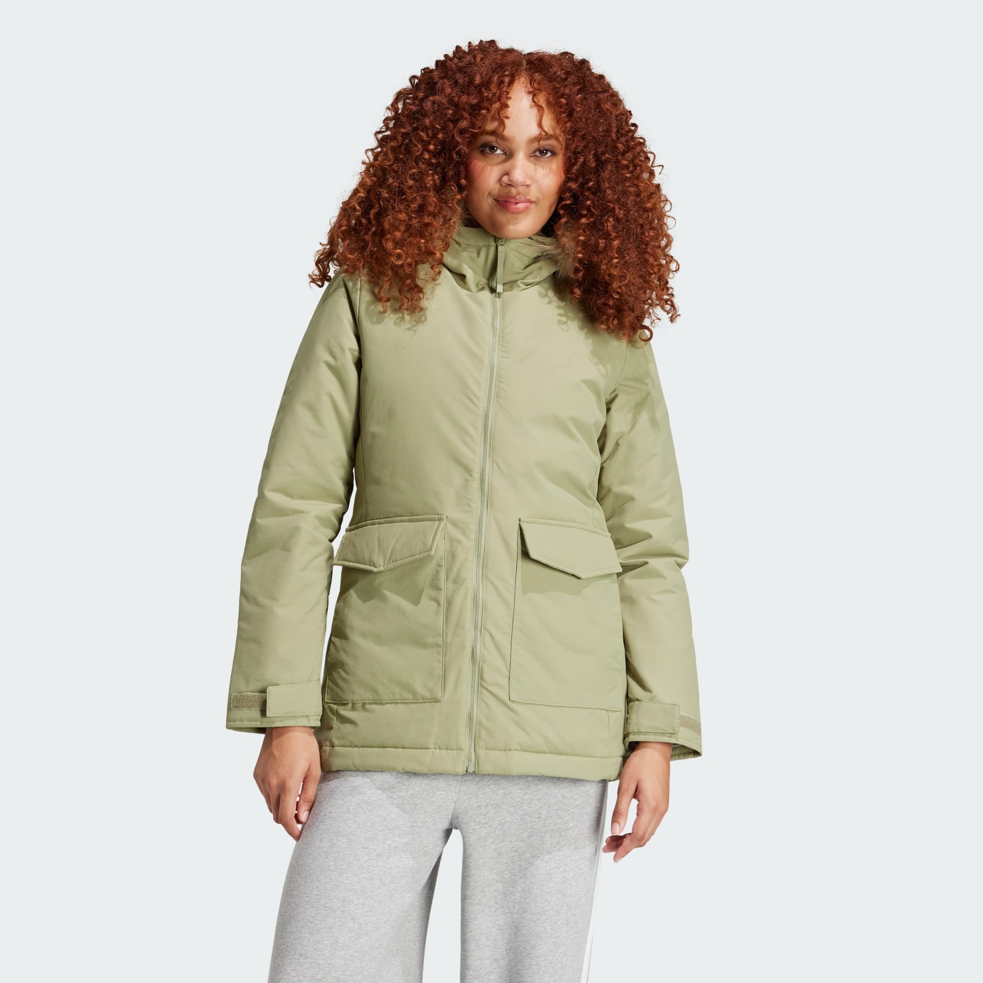  adidas sportswear Paveric Fur Parka (9000202708_80229) 2025