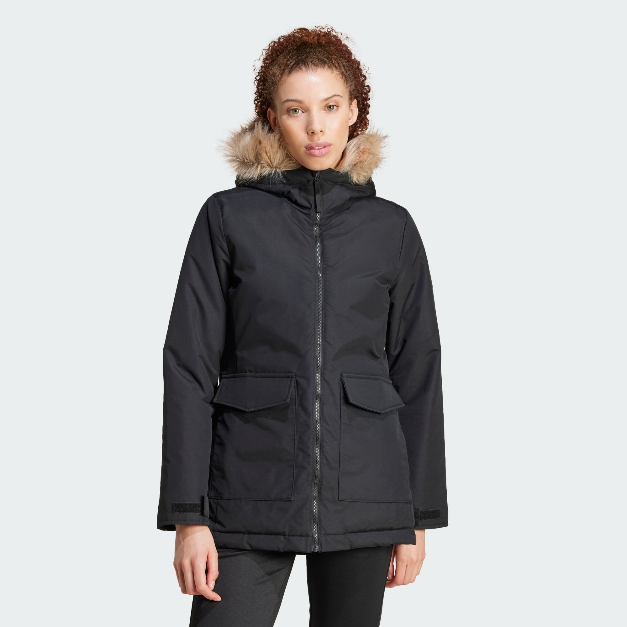  adidas sportswear Paveric Fur Parka (9000202709_1469) 2025