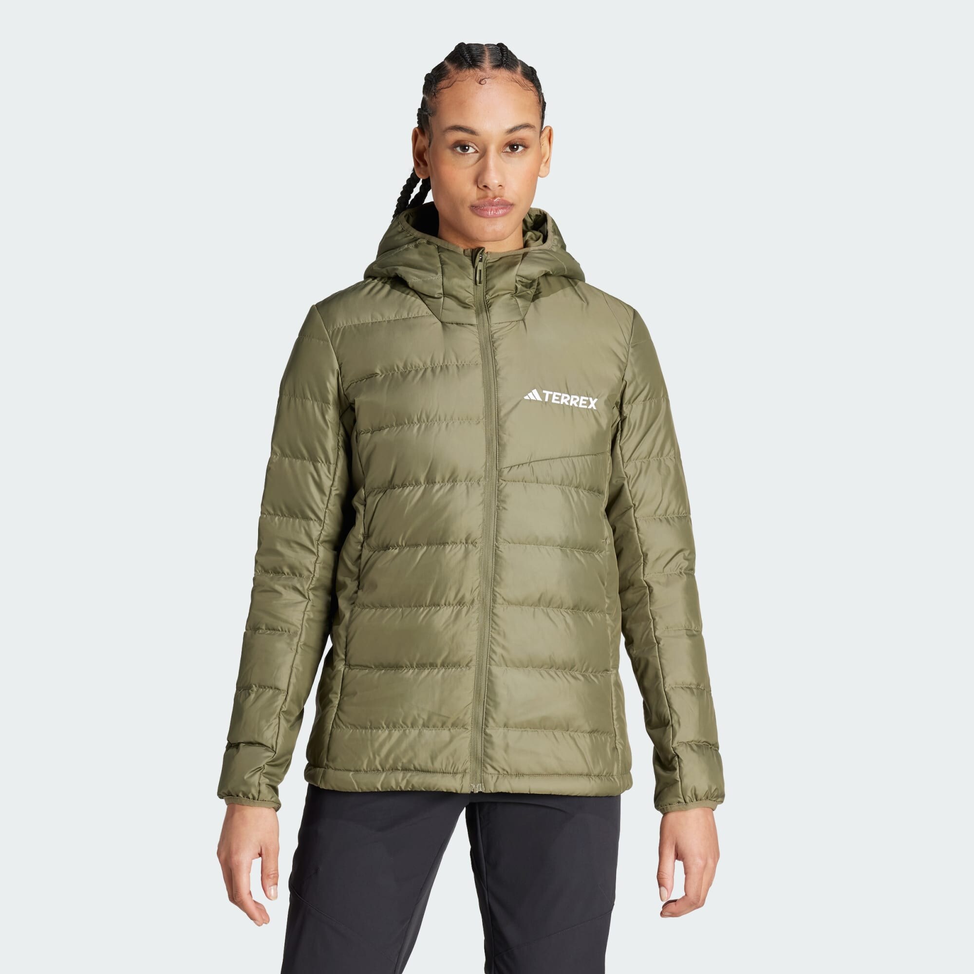  adidas Terrex Terrex Multi Light Down Hooded Jacket (9000202756_66178) 2025