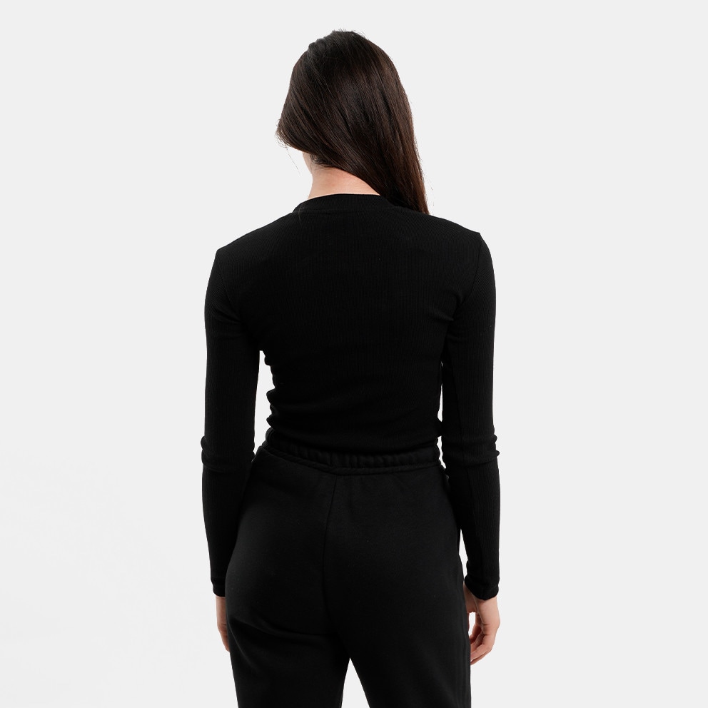 Target T Shirt Long Sleeve Rib 2X1 Cotton