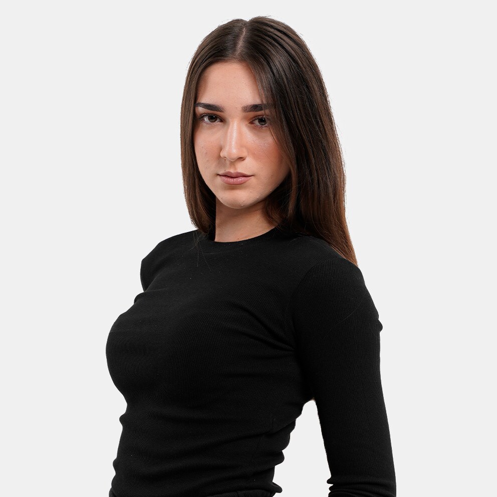 Target T Shirt Long Sleeve Rib 2X1 Cotton