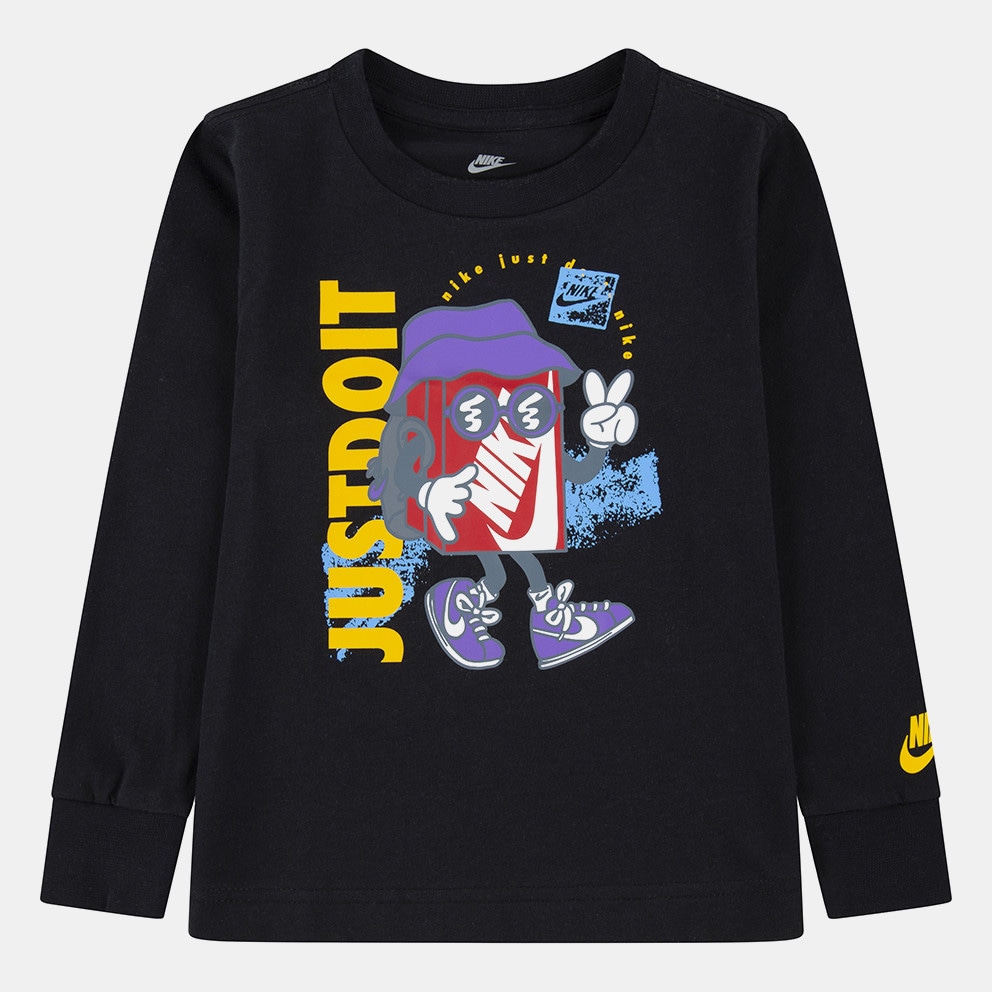 Nike Boxy Pea Tee Παιδική Μακρυμάνικη Μπλούζα