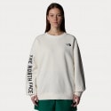 The North Face W Crew Varsity Graphic White Du
