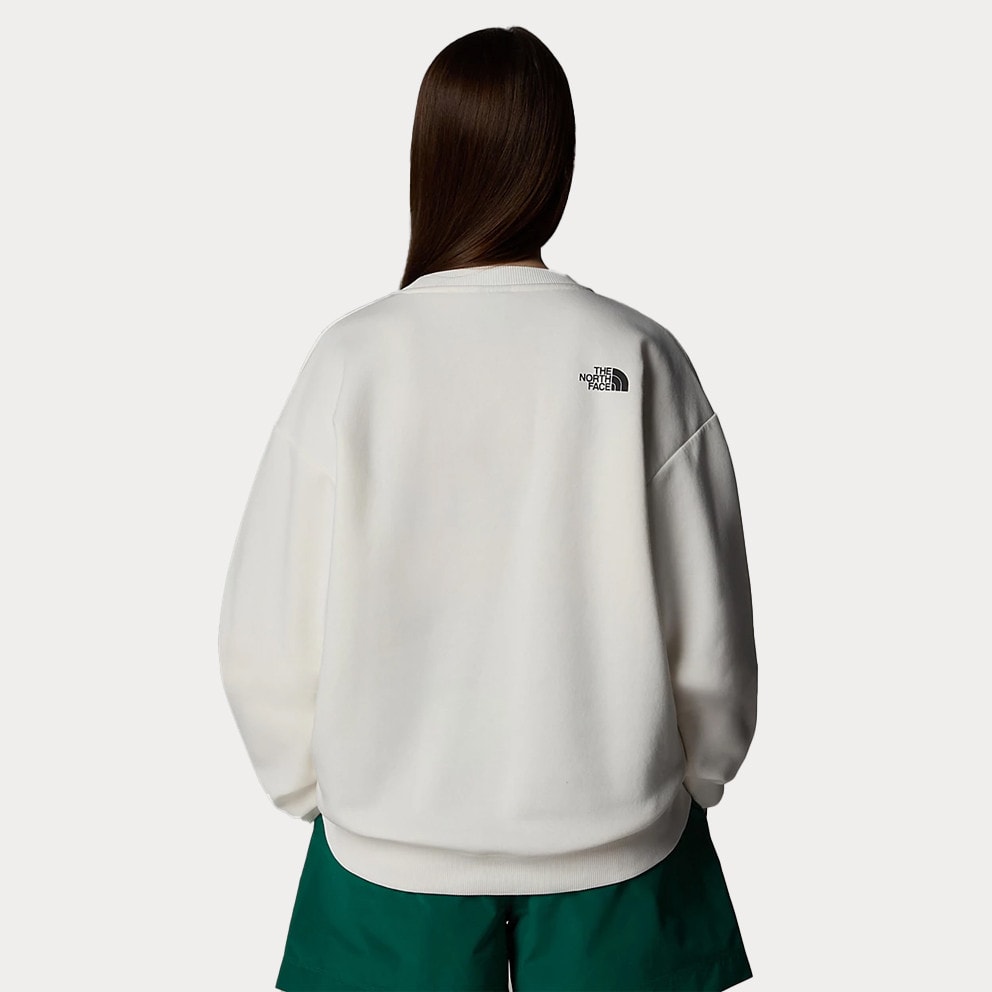 The North Face W Crew Varsity Graphic White Du