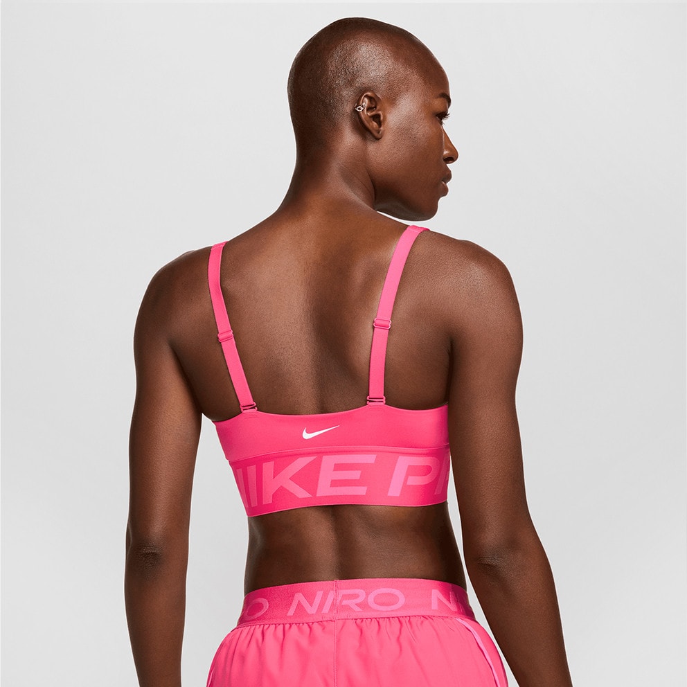 Nike Pro Women's Indy Plunge Bra Bold