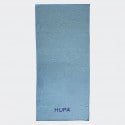 hupa Towel FIZZY Suede melange & carry bag - Blue