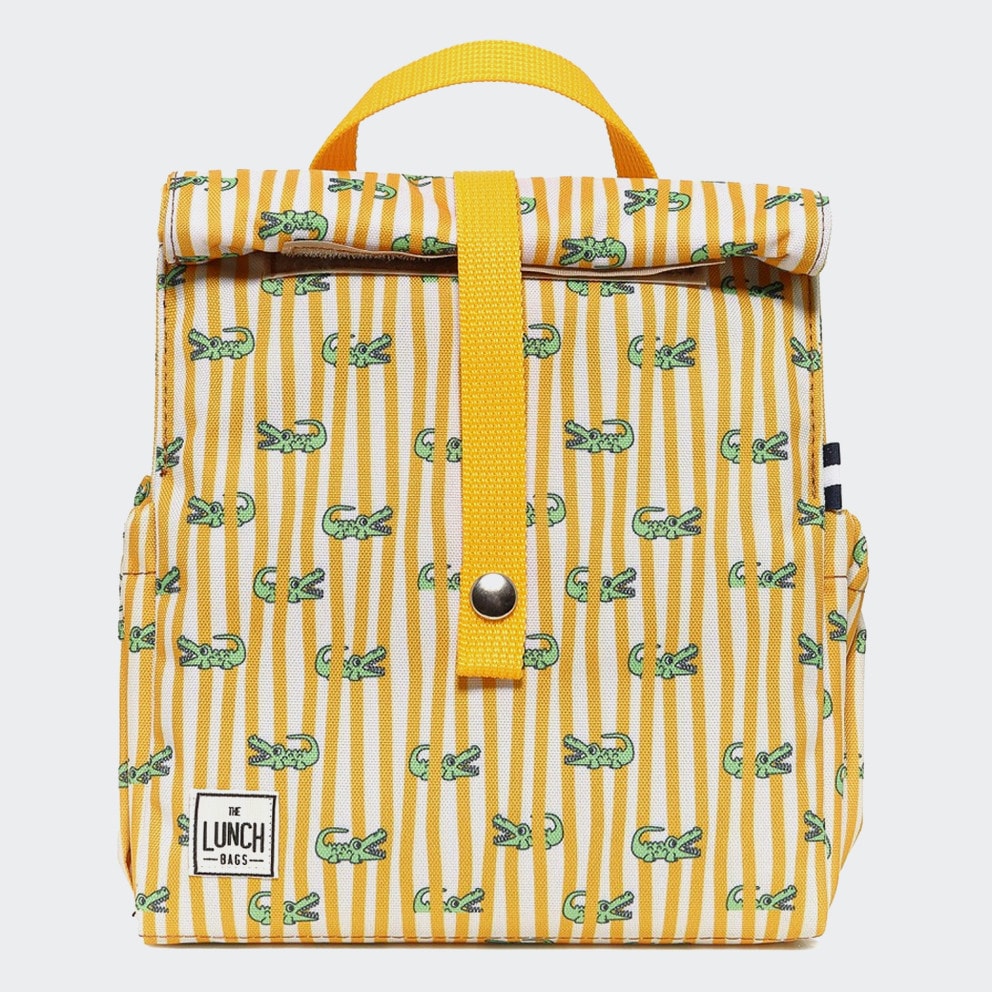 The Lunchbags Crocodile με Κίτρινα Χερούλια