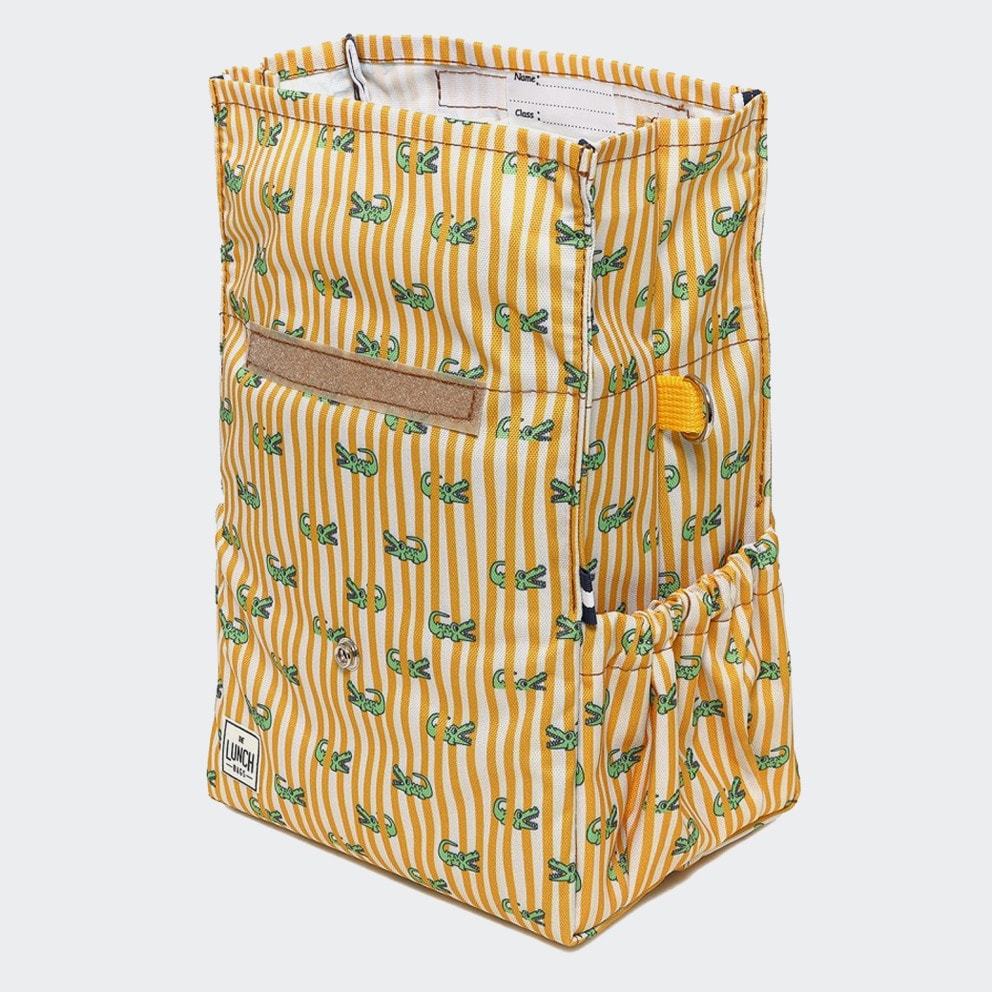 The Lunchbags Crocodile με Κίτρινα Χερούλια
