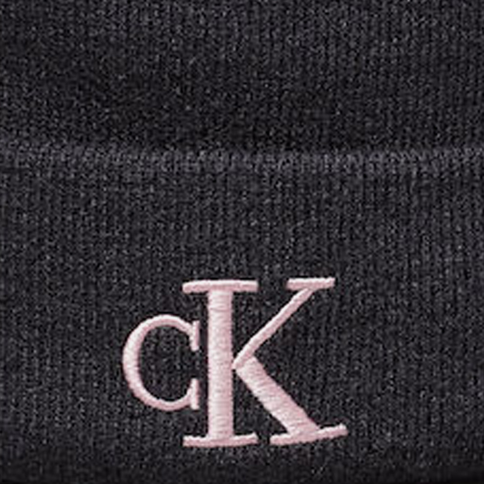 Calvin Klein Monogram Embro Beanie