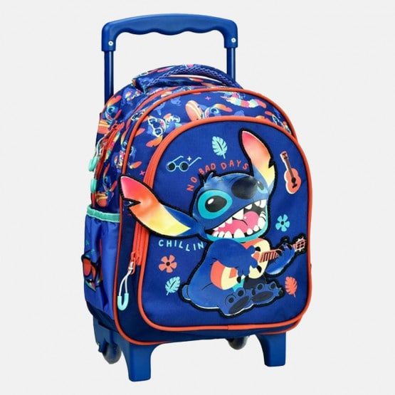 GIM Stitch Τρόλεϊ Σχολική Τσάντα 12L
