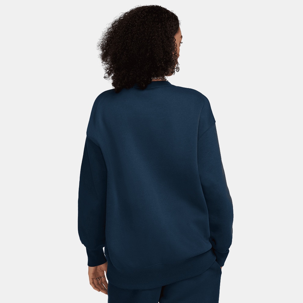Nike Steertwear Phoenix Flee OS Crew Γυναικεία Μακρυμάνικη Μπλούζα
