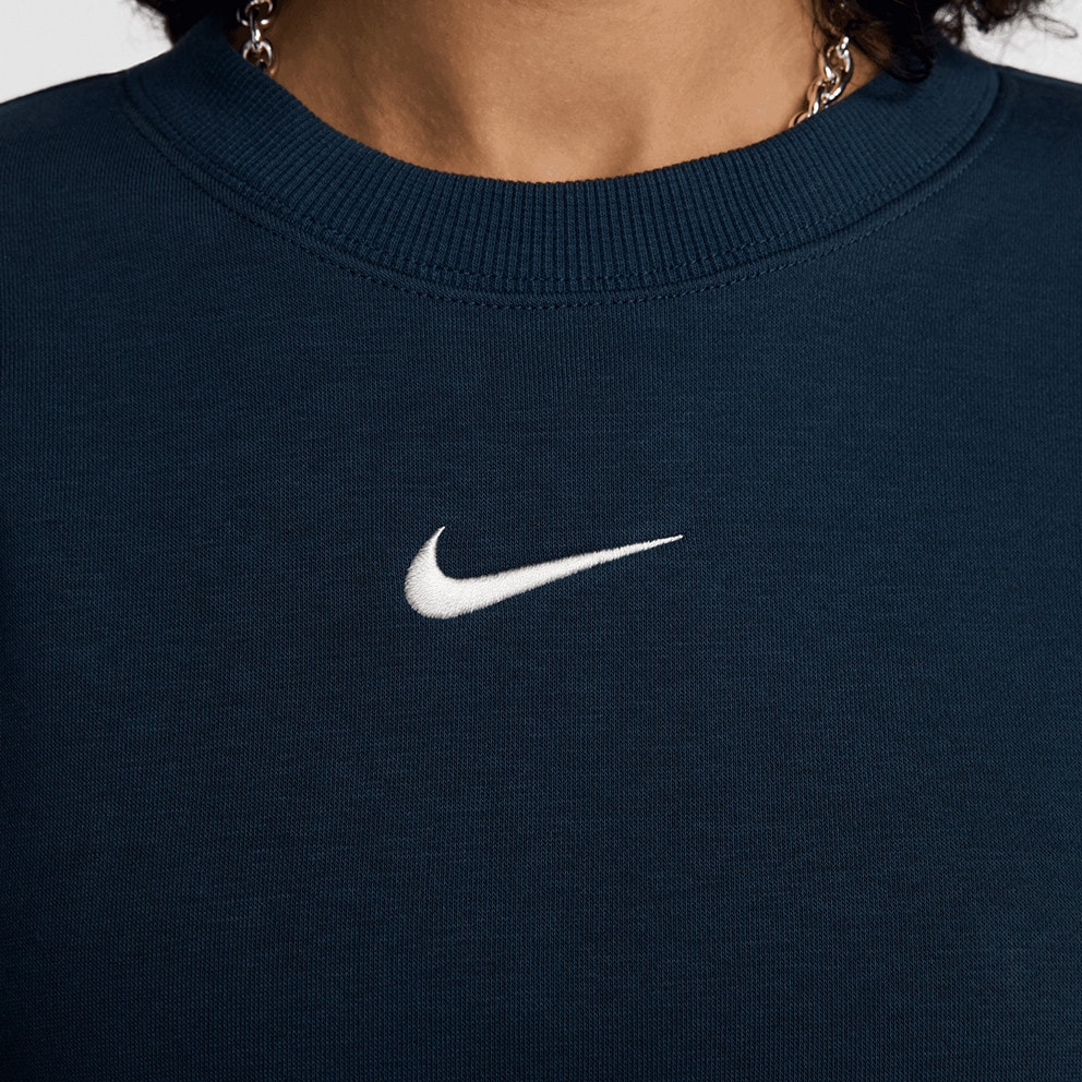 Nike Steertwear Phoenix Flee OS Crew Γυναικεία Μακρυμάνικη Μπλούζα