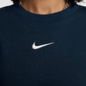 Nike Steertwear Phoenix Flee OS Crew Γυναικεία Μακρυμάνικη Μπλούζα