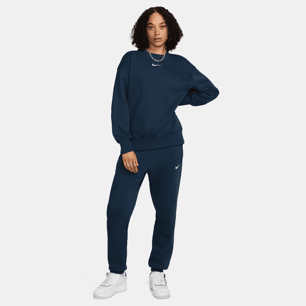 Nike Steertwear Phoenix Flee OS Crew Γυναικεία Μακρυμάνικη Μπλούζα