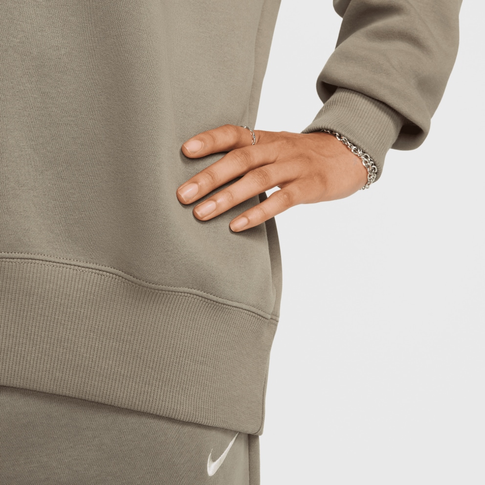 Nike Steertwear Phoenix Flee OS Crew Γυναικείο Φούτερ