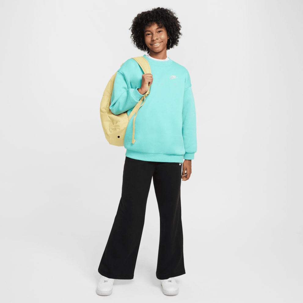 Nike Steertwear Club Flee Oversized Crew LBR Παιδική Μακρυμάνικη Μπλούζα