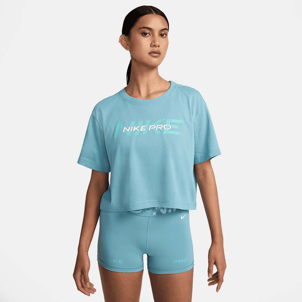  Nike W Nk Pro Ss Crp Tee Fa24 (9000190363_77546) 2025