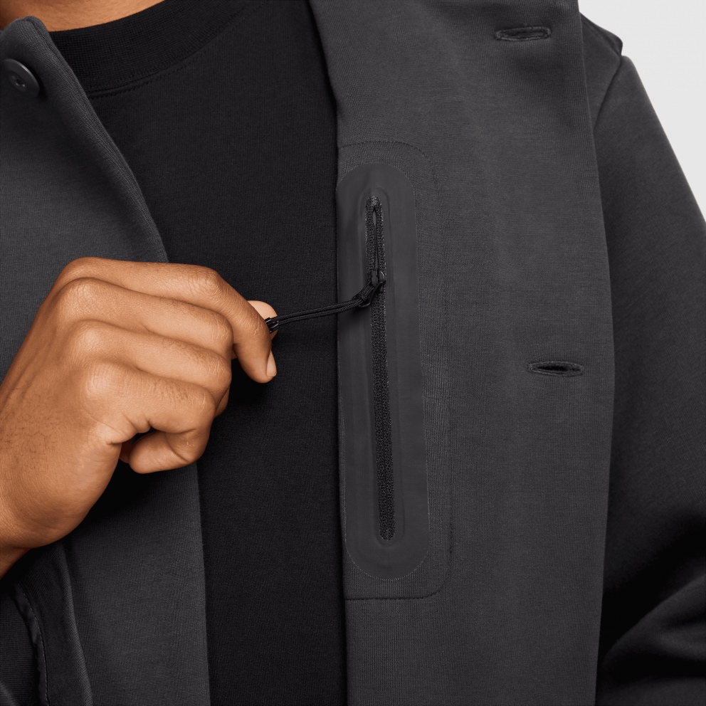 Nike Steertwear Tech Flee Shacket Ανδρικό Μπουφάν
