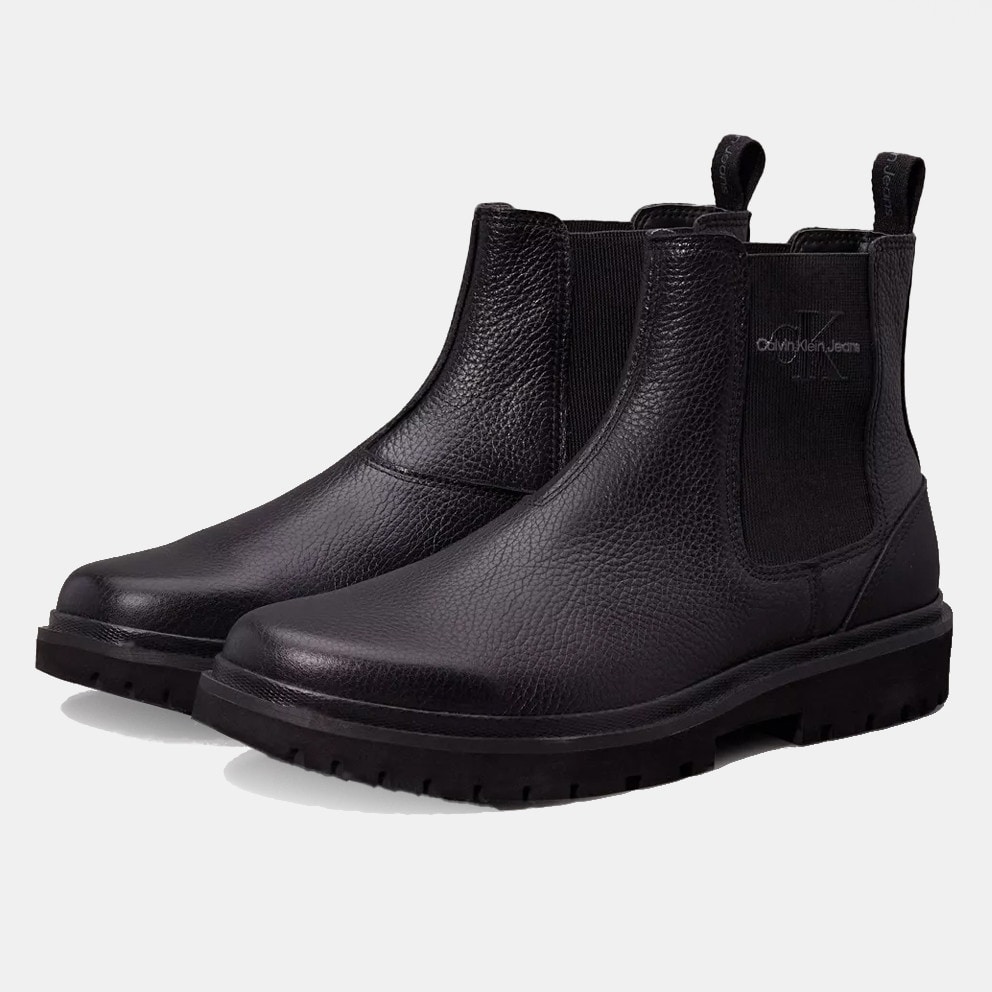 Calvin Klein Eva Mid Chelsea Boot Lth