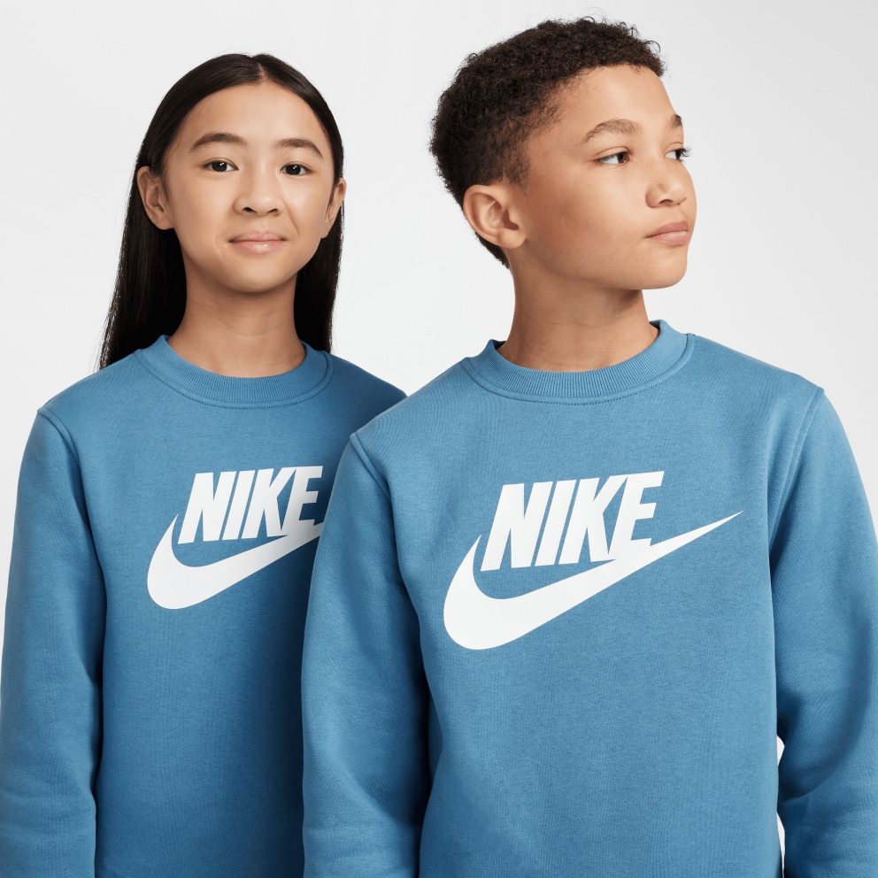 Nike Club Fleece Crew HBR Kids' Sweatshirt