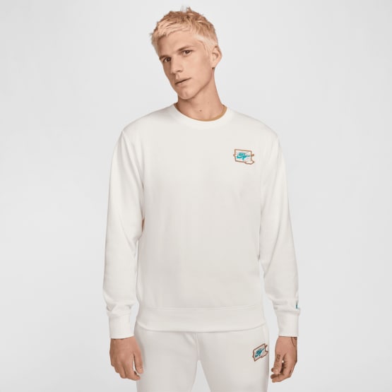 Nike Steertwear Club Flee Crew Bolt Ανδρικό Φούτερ