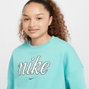 Nike Steertwear Club Flee Boxy Crew GX Star Παιδικό Φούτερ