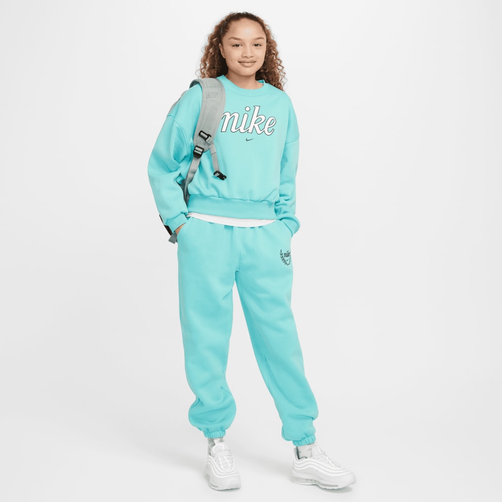 Nike Steertwear Club Flee Boxy Crew GX Star Παιδικό Φούτερ