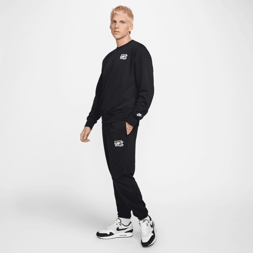 Nike Steertwear Club Flee Crew Bolt Ανδρικό Φούτερ